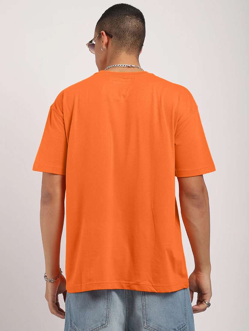 men printed short sleeve oversized fit shirt - 22059291 -  Standard Image - 3