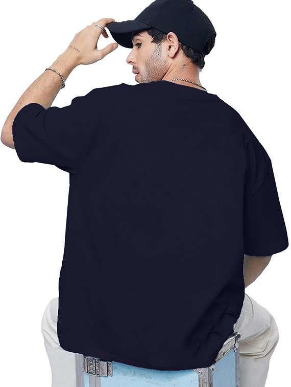 men pack of 2 printed short sleeve oversized fit t-shirt - 22059357 - Standard Image - 3