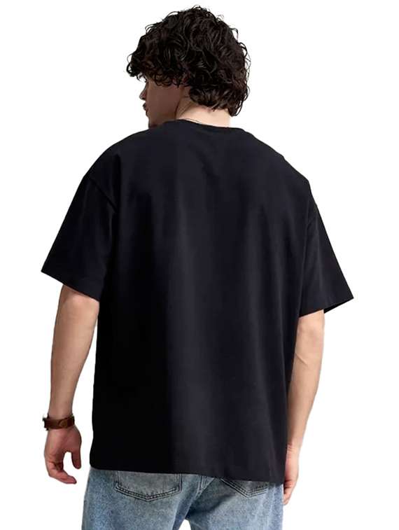 men pack of 2 printed short sleeve oversized fit t-shirt - 22059362 - Standard Image - 3