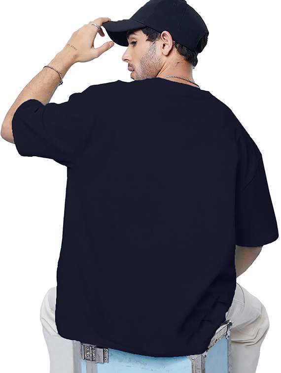 men pack of 2 printed short sleeve oversized fit t-shirt - 22059369 -  Standard Image - 3