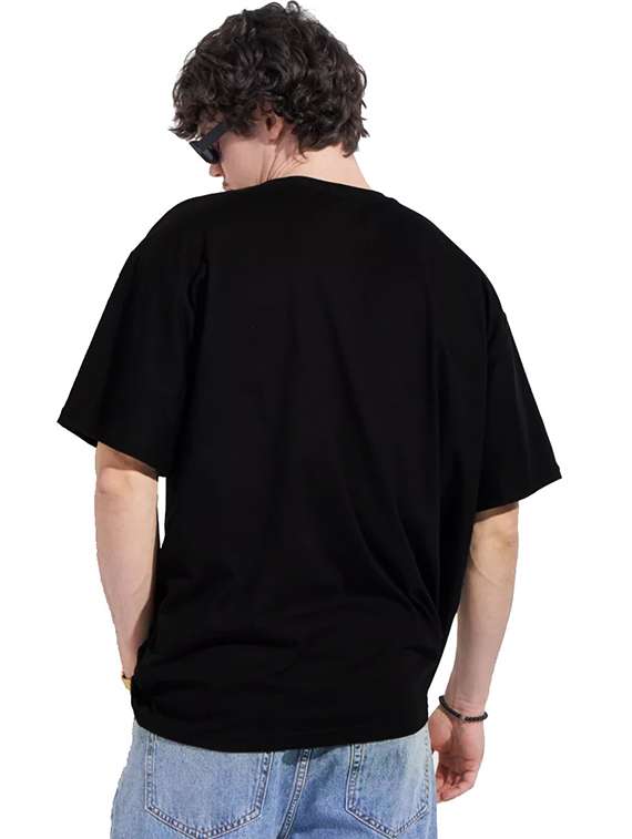 men pack of 2 printed short sleeve oversized fit t-shirt - 22059370 - Standard Image - 3