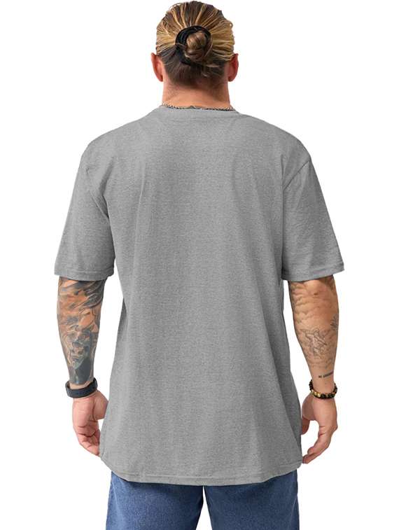 men pack of 2 printed short sleeve oversized fit t-shirt - 22059379 - Standard Image - 3