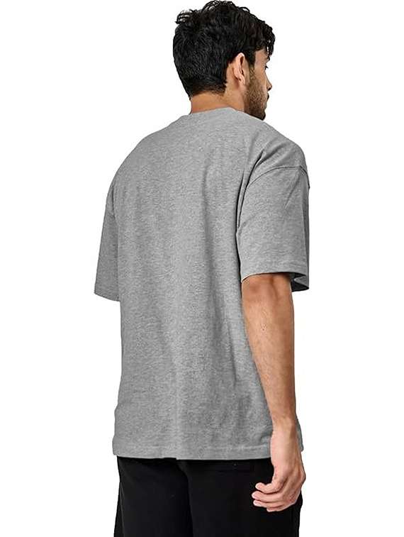 men pack of 2 printed short sleeve oversized fit t-shirt - 22059382 - Standard Image - 3