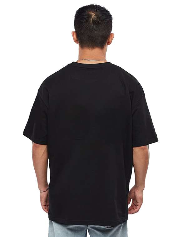 men pack of 2 printed short sleeve oversized fit t-shirt - 22059415 - Standard Image - 3