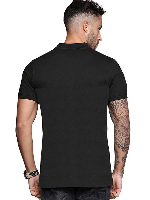 men pack of 2 printed short sleeve regular fit polo t-shirt - 22059431 - Standard Image - 3