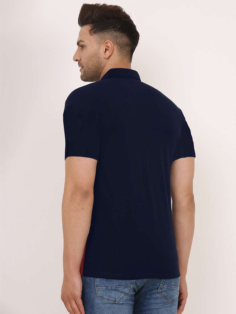 men pack of 2 printed short sleeve regular fit polo t-shirt - 22059435 - Standard Image - 3