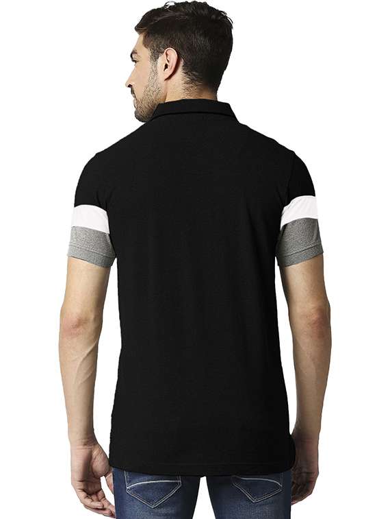 men pack of 2 printed short sleeve regular fit polo t-shirt - 22059454 - Standard Image - 3