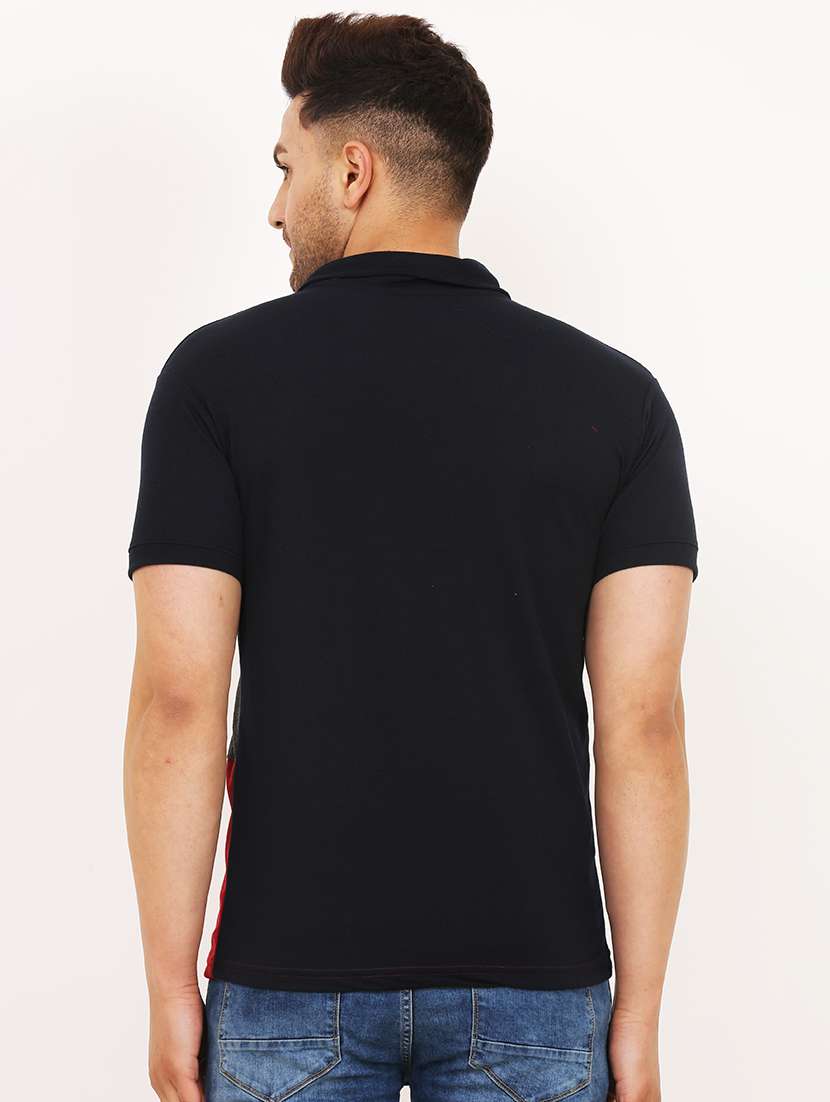 men pack of 2 printed short sleeve regular fit polo t-shirt - 22059455 - Standard Image - 3