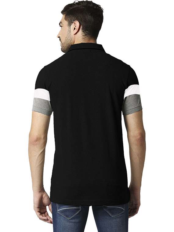 men pack of 2 printed short sleeve regular fit polo t-shirt - 22059464 - Standard Image - 3