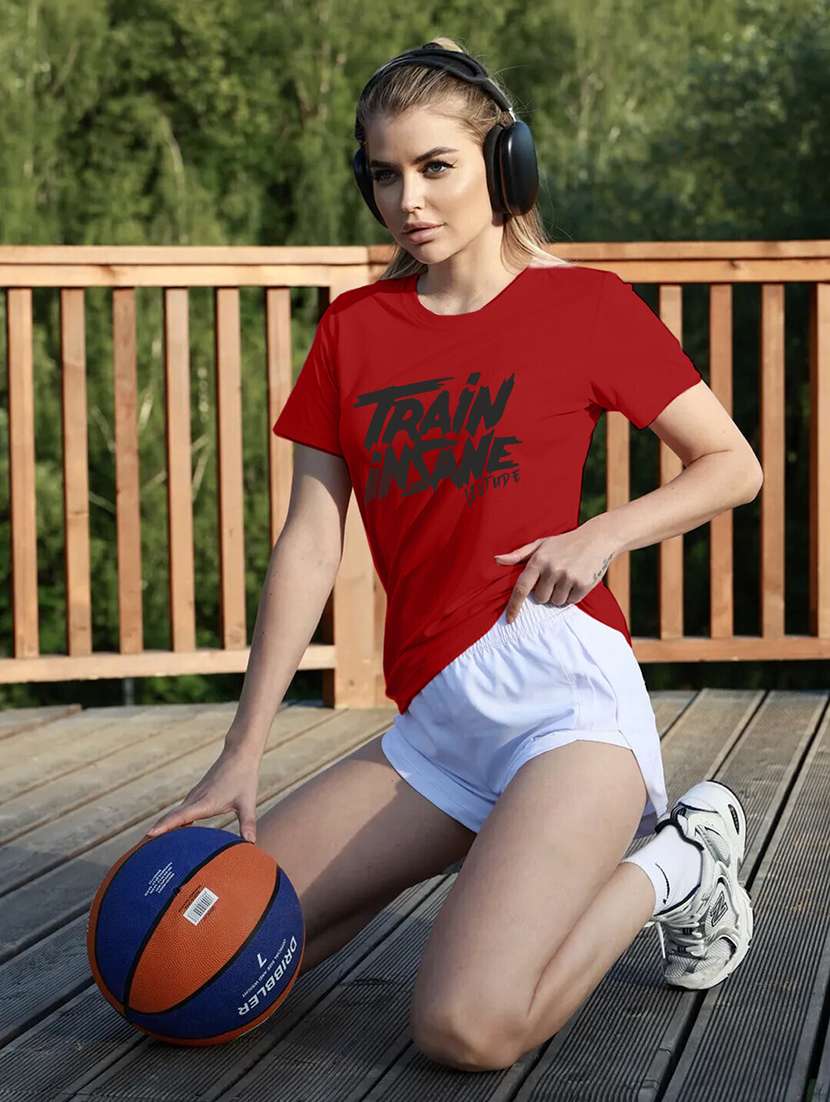 women printed short sleeve regular fit t-shirt - 22059482 -  Standard Image - 3