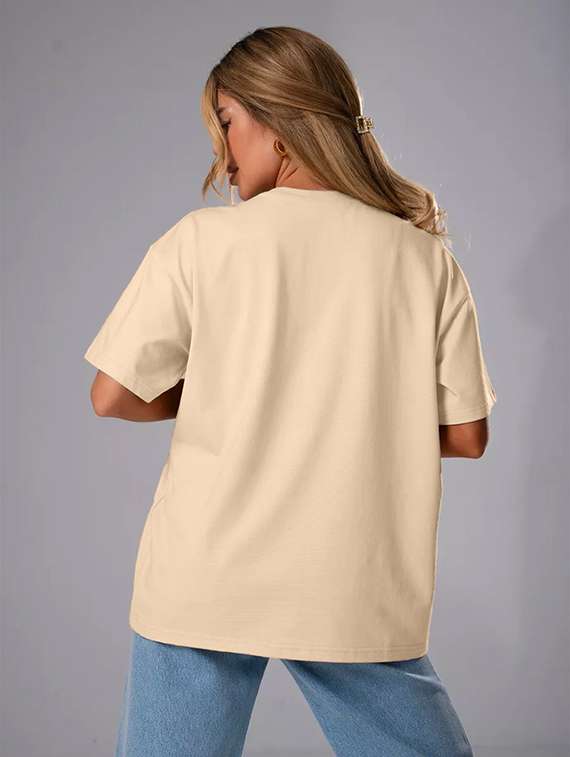 women pack of 2 printed short sleeve oversized t-shirt - 22059593 -  Standard Image - 3