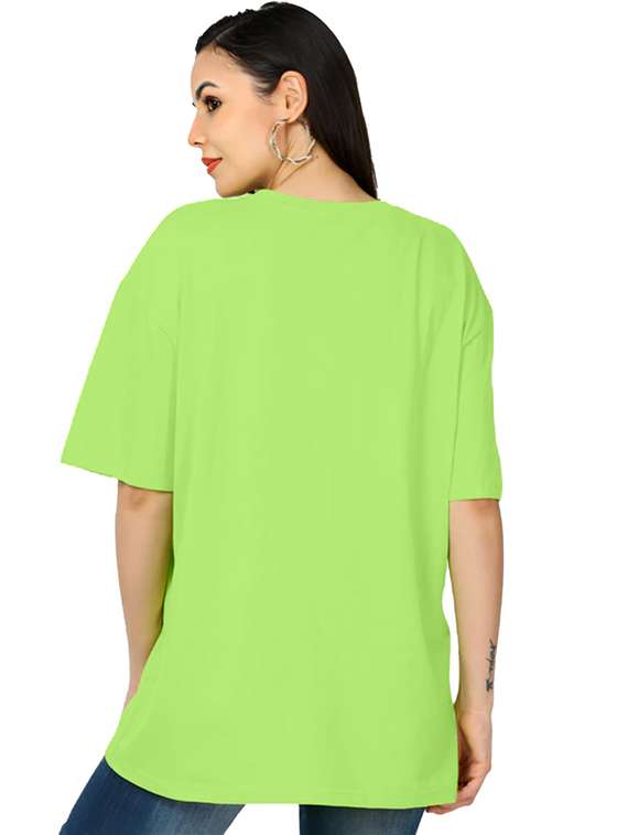 multi colored cotton blend oversized tshirt - 22059612 -  Standard Image - 3