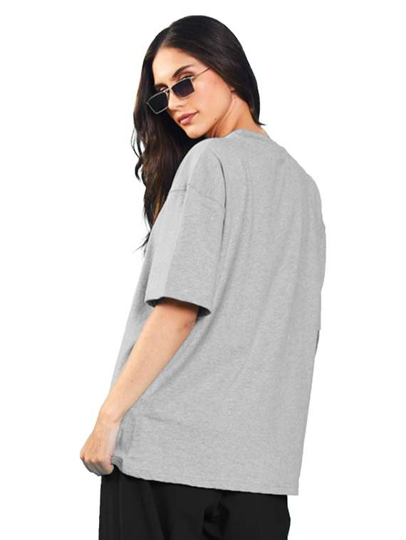 women pack of 2 printed short sleeve oversized t-shirt - 22059634 -  Standard Image - 3