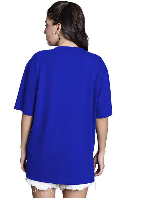 women pack of 2 printed short sleeve oversized t-shirt - 22059650 -  Standard Image - 3