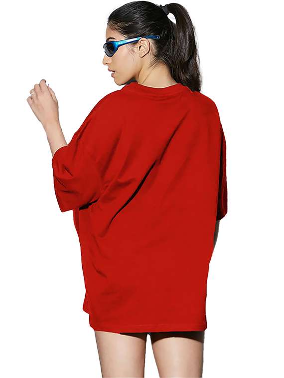 women pack of 2 printed short sleeve oversized t-shirt - 22059723 -  Standard Image - 3