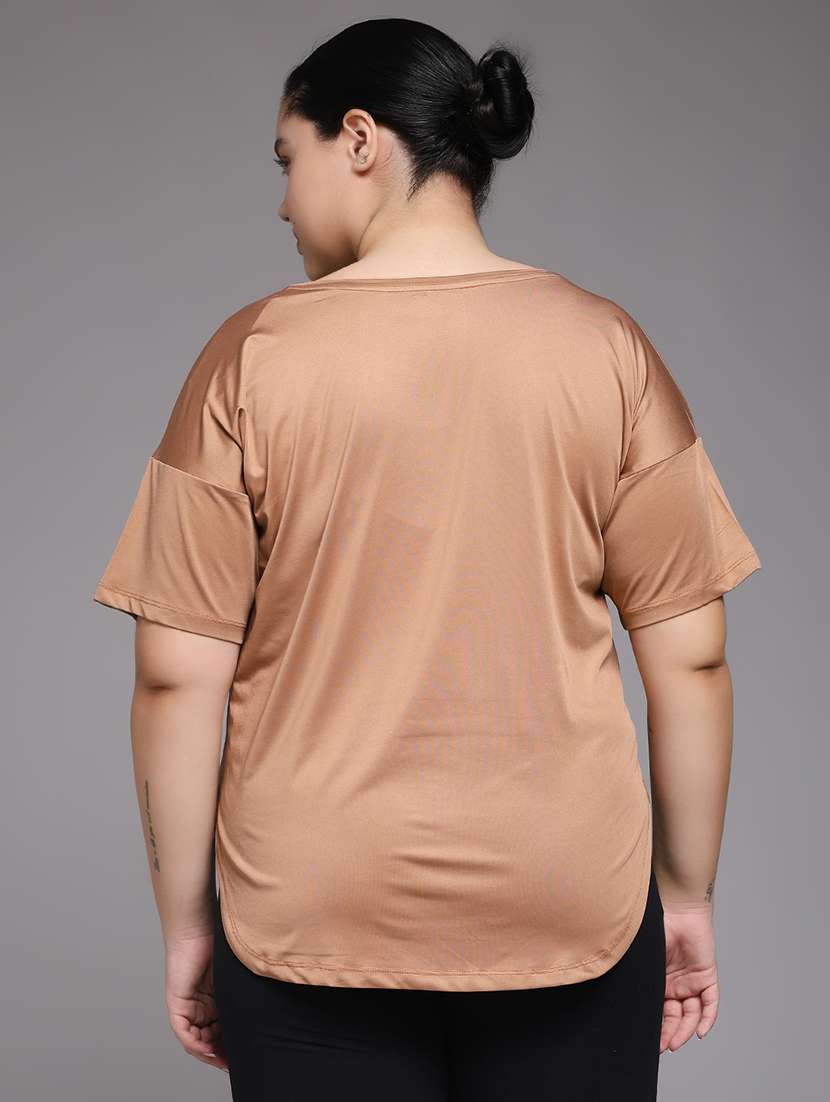 women plus size printed dri-fit sports t-shirt - 22060145 - Standard Image - 3