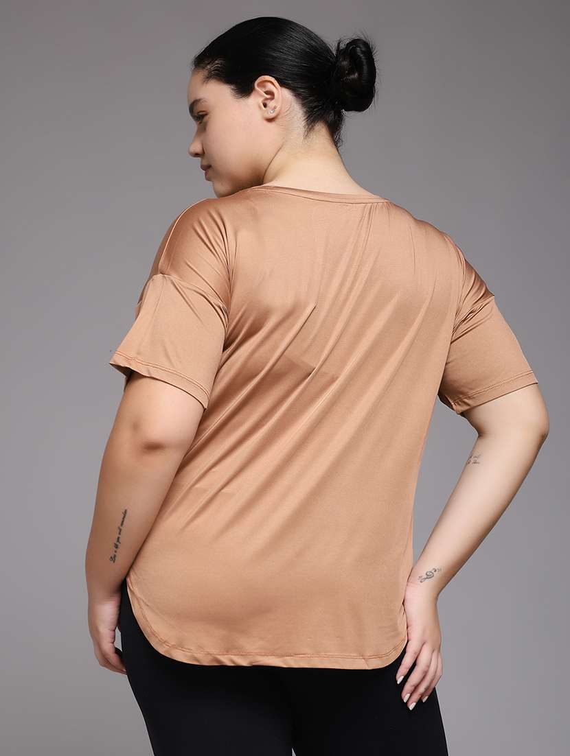women plus size printed dri-fit sports t-shirt - 22060146 - Standard Image - 3