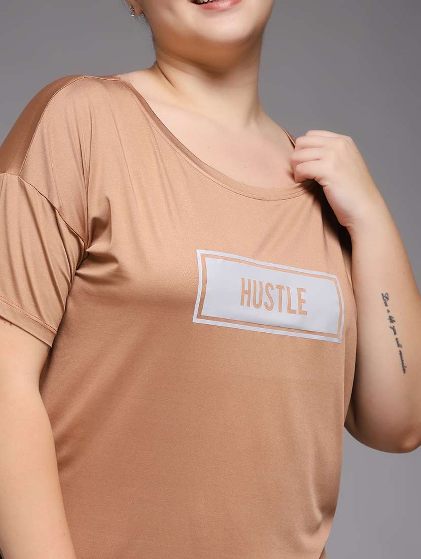 women plus size printed dri-fit sports t-shirt - 22060146 - Standard Image - 5