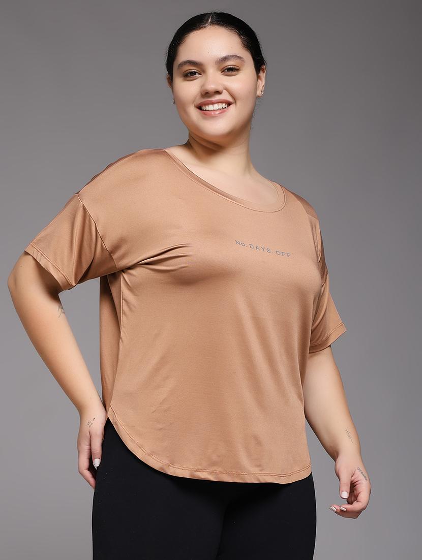 women plus size printed dri-fit sports t-shirt - 22060148 - Zoom Image - 0