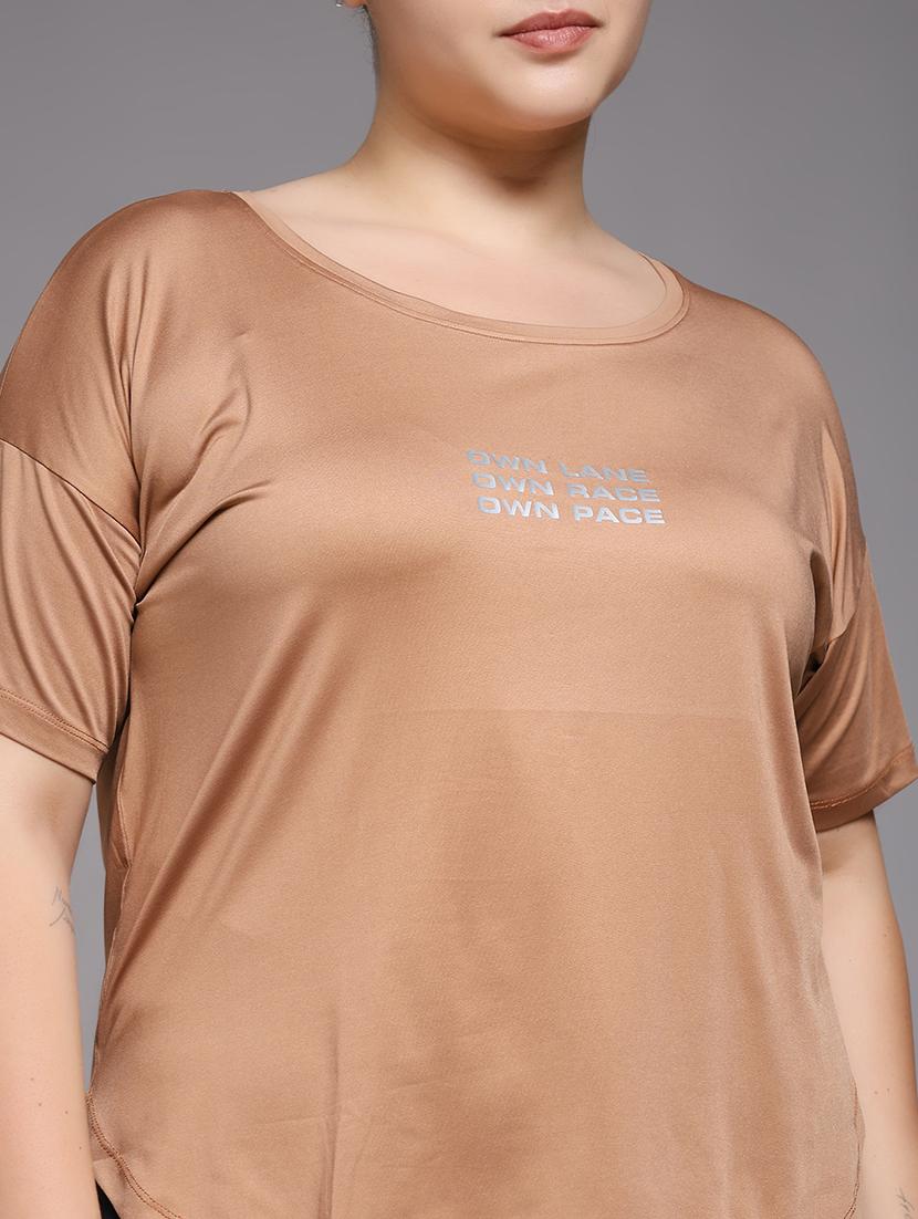 women plus size printed dri-fit sports t-shirt - 22060149 - Standard Image - 5