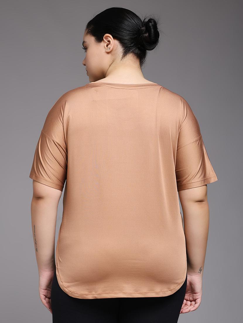 women plus size printed dri-fit sports t-shirt - 22060150 - Standard Image - 3