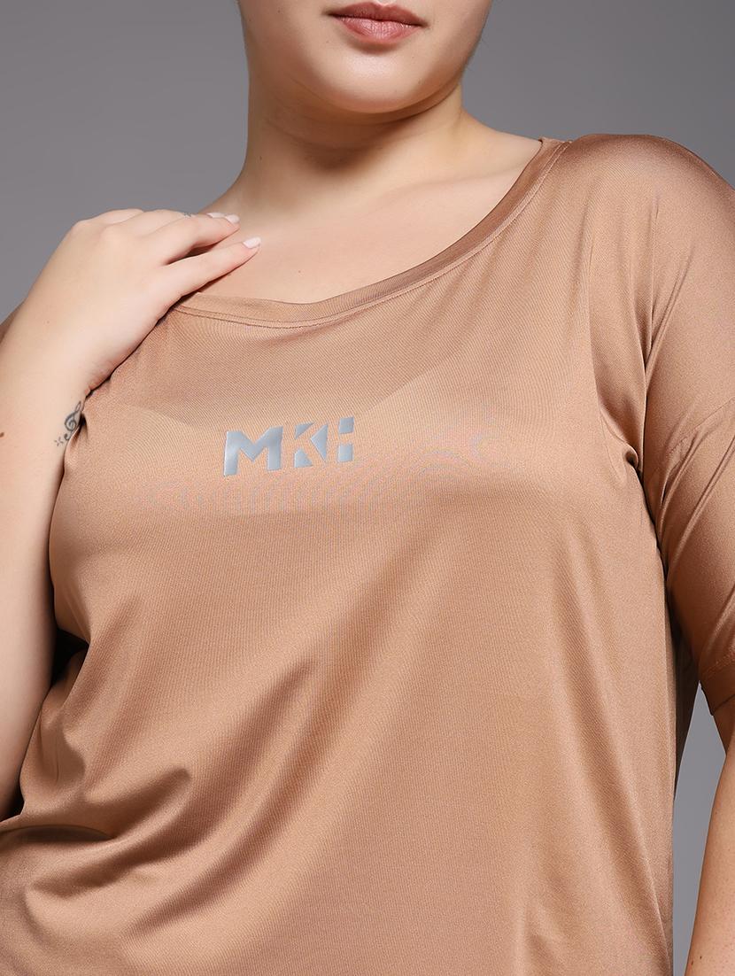 women plus size printed dri-fit sports t-shirt - 22060150 - Standard Image - 5