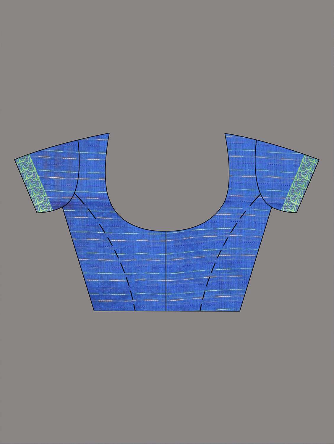 women self design handloom saree with blouse - 22060673 -  Standard Image - 5