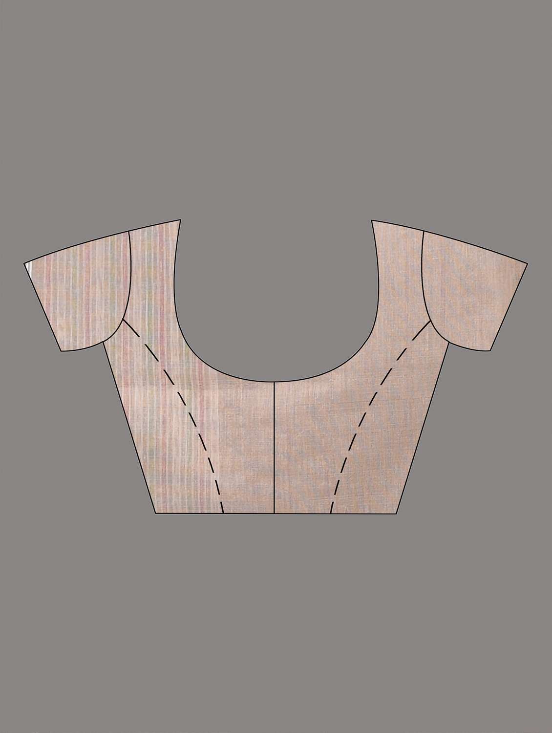 women striped handloom saree with blouse - 22060684 -  Standard Image - 5