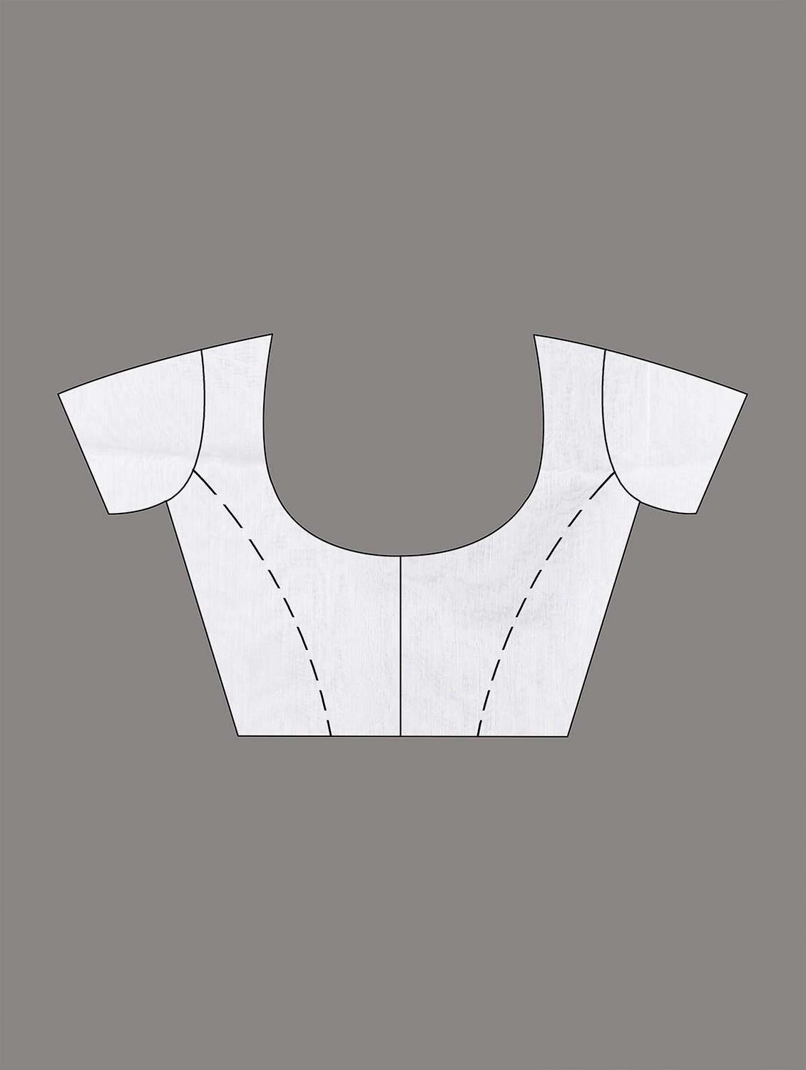 women striped handloom saree with blouse - 22060685 -  Standard Image - 5