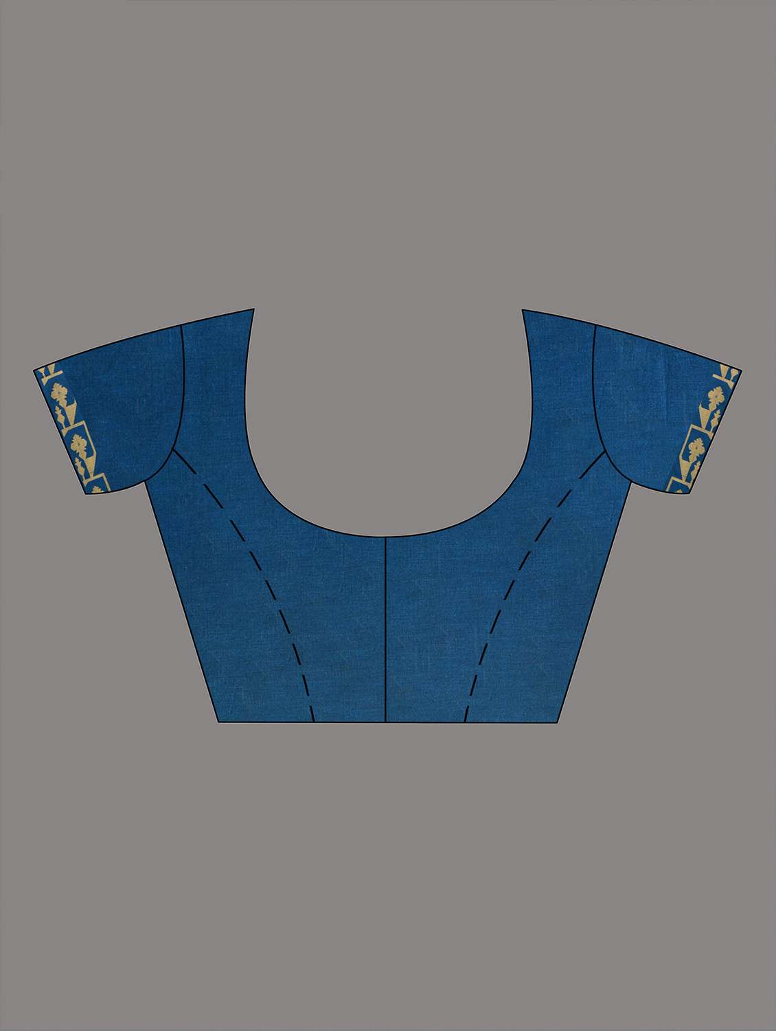 women self design handloom saree with blouse - 22060708 -  Standard Image - 5