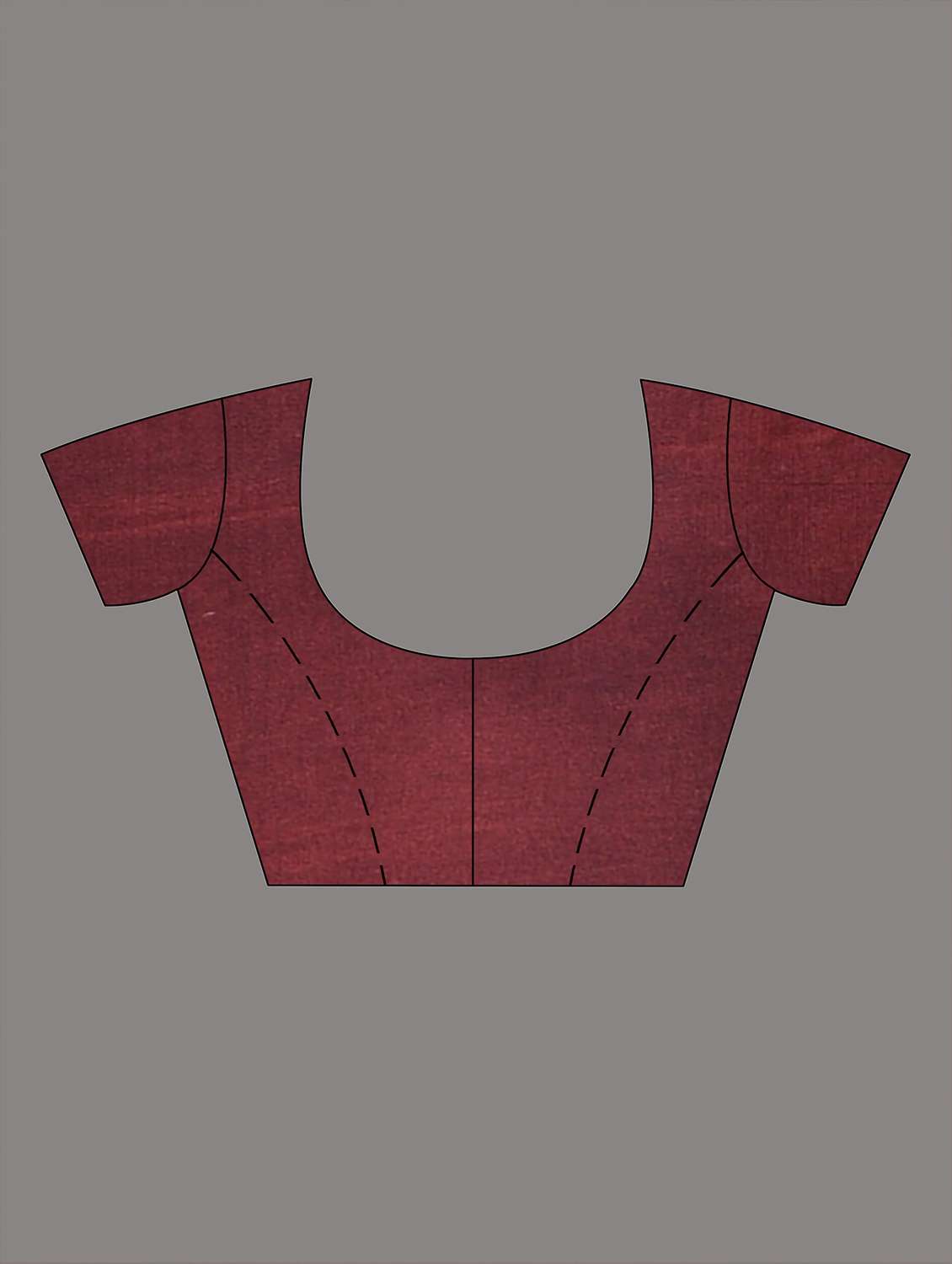 women solid with work handloom saree with blouse - 22060745 - Standard Image - 5
