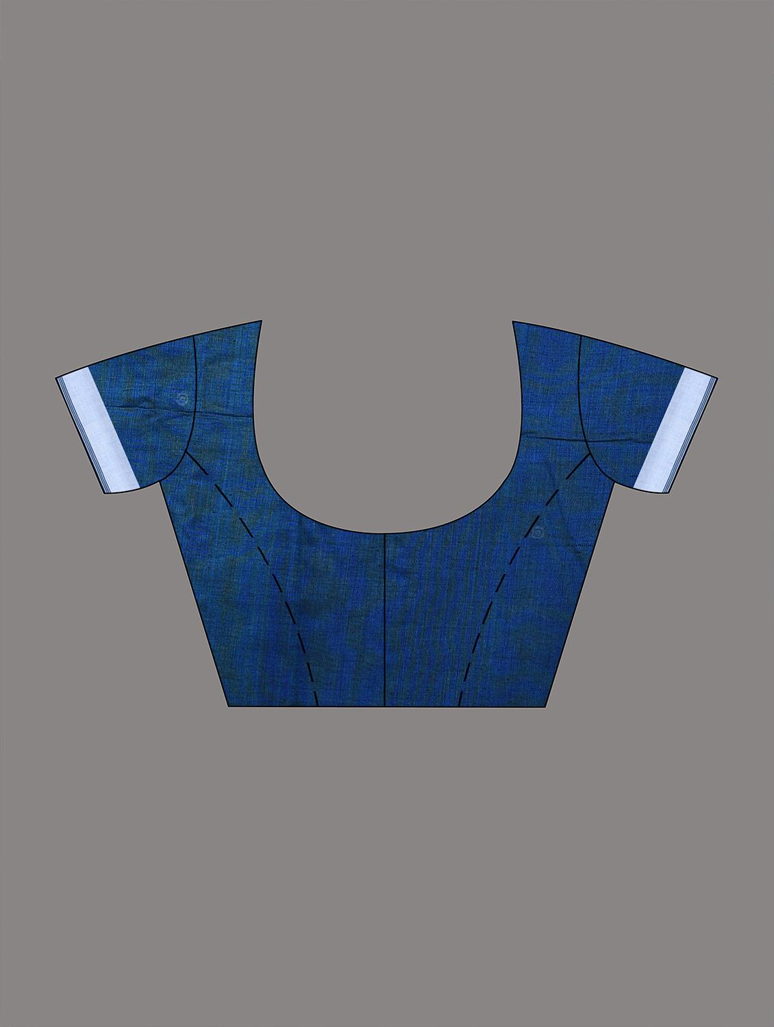 women self design handloom saree with blouse - 22060770 - Standard Image - 5