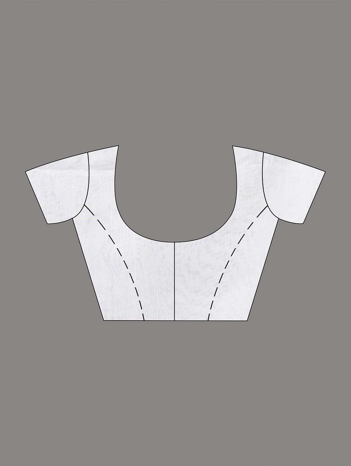 women striped handloom saree with blouse - 22060826 -  Standard Image - 5