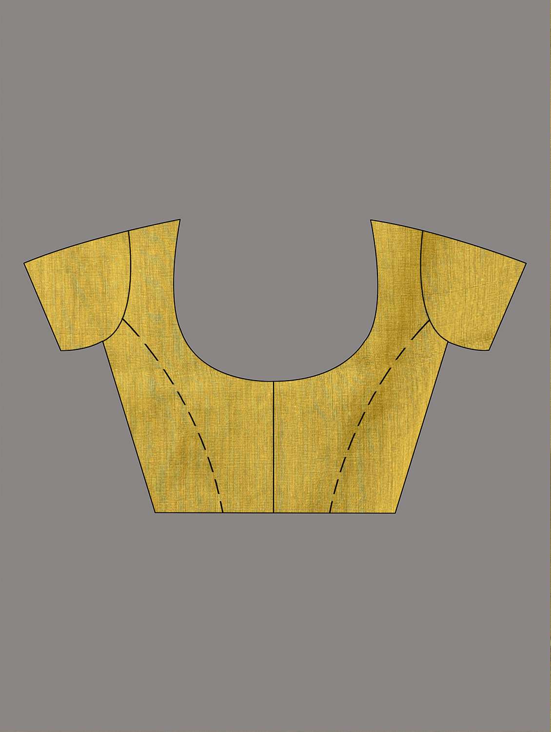 women solid with work handloom saree with blouse - 22060839 -  Standard Image - 5