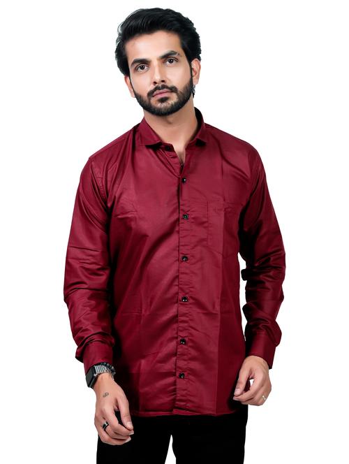 men checkered collared long sleeve regular fit shirt - 22061280 - Standard Image - 0