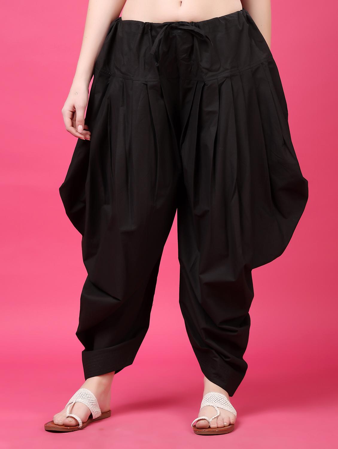 women solid mid rise patiyala salwar - 22061368 - Zoom Image - 0