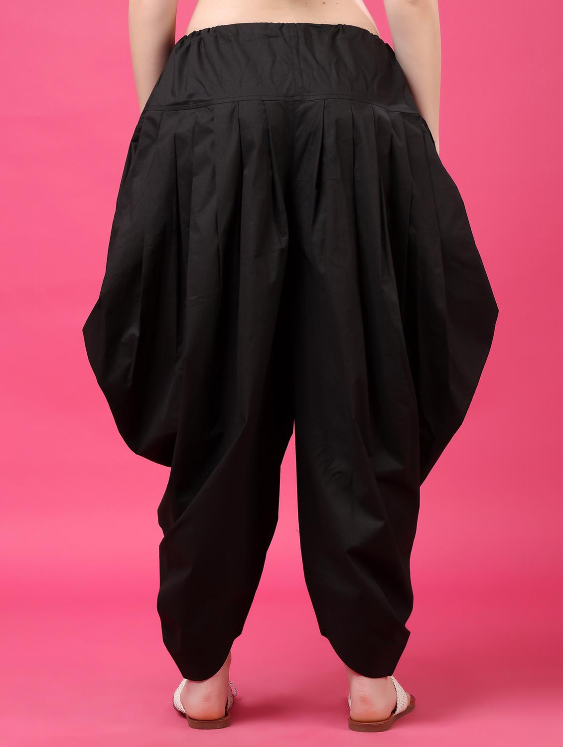 women solid mid rise patiyala salwar - 22061368 - Standard Image - 3