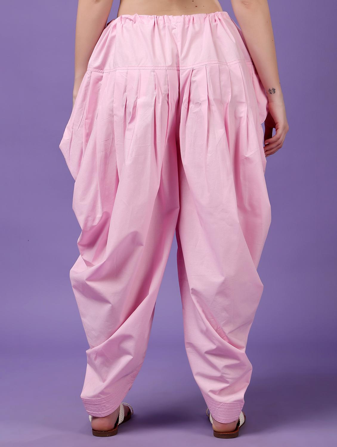 women solid mid rise patiyala salwar - 22061369 - Standard Image - 3