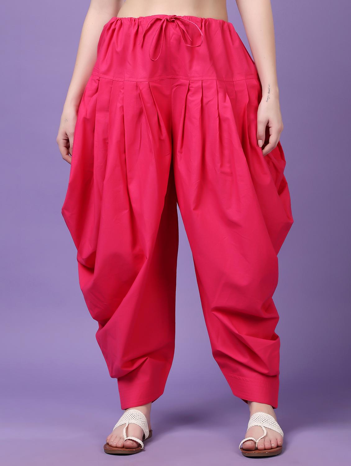 women solid mid rise patiyala salwar - 22061370 - Zoom Image - 0