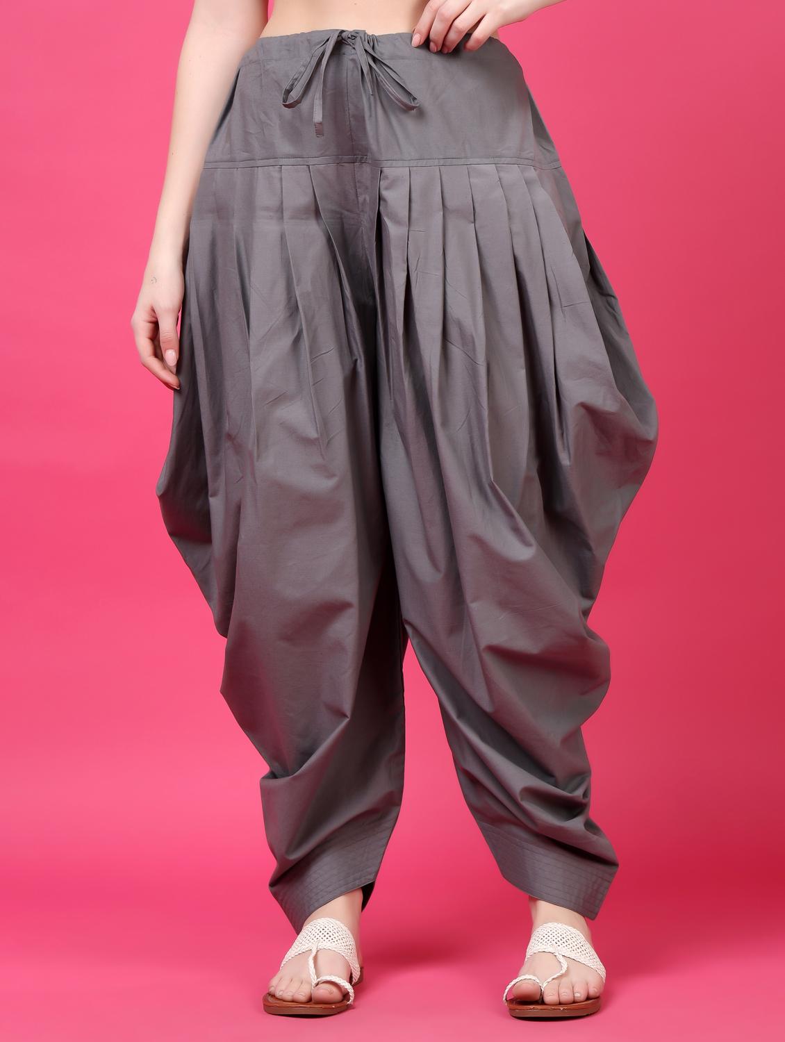 women solid mid rise patiyala salwar - 22061371 - Zoom Image - 0