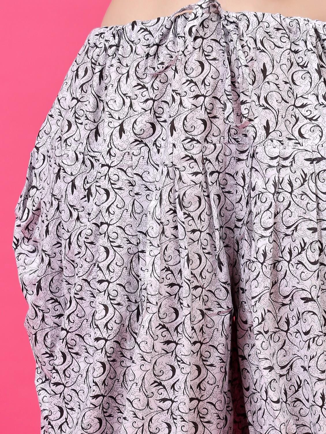 women printed mid rise patiyala salwar - 22061377 - Standard Image - 5