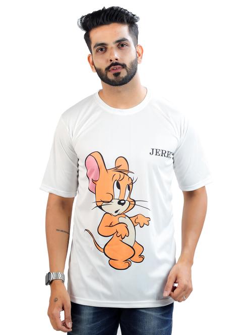 men printed short sleeve regular fit t-shirt - 22061413 - Standard Image - 0