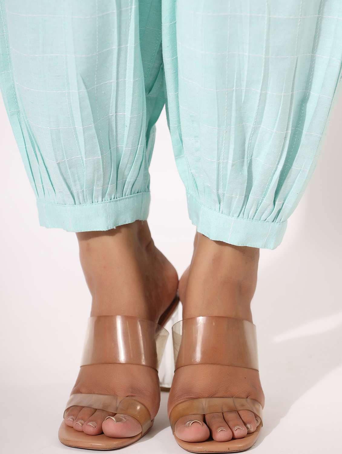 light blue cotton coord set - 22061545 - Standard Image - 3