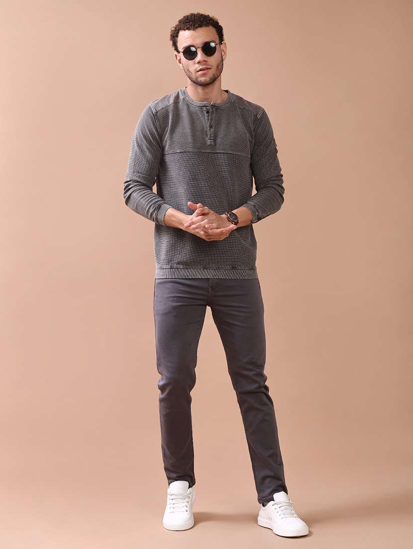 men printed long sleeve t-shirt - 22062286 -  Standard Image - 3