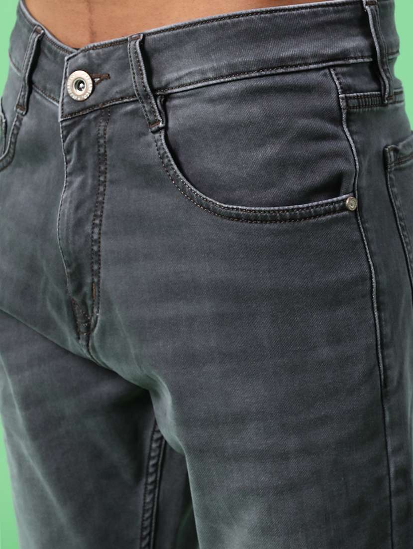 men washed mid rise full length jeans - 22063355 -  Standard Image - 5