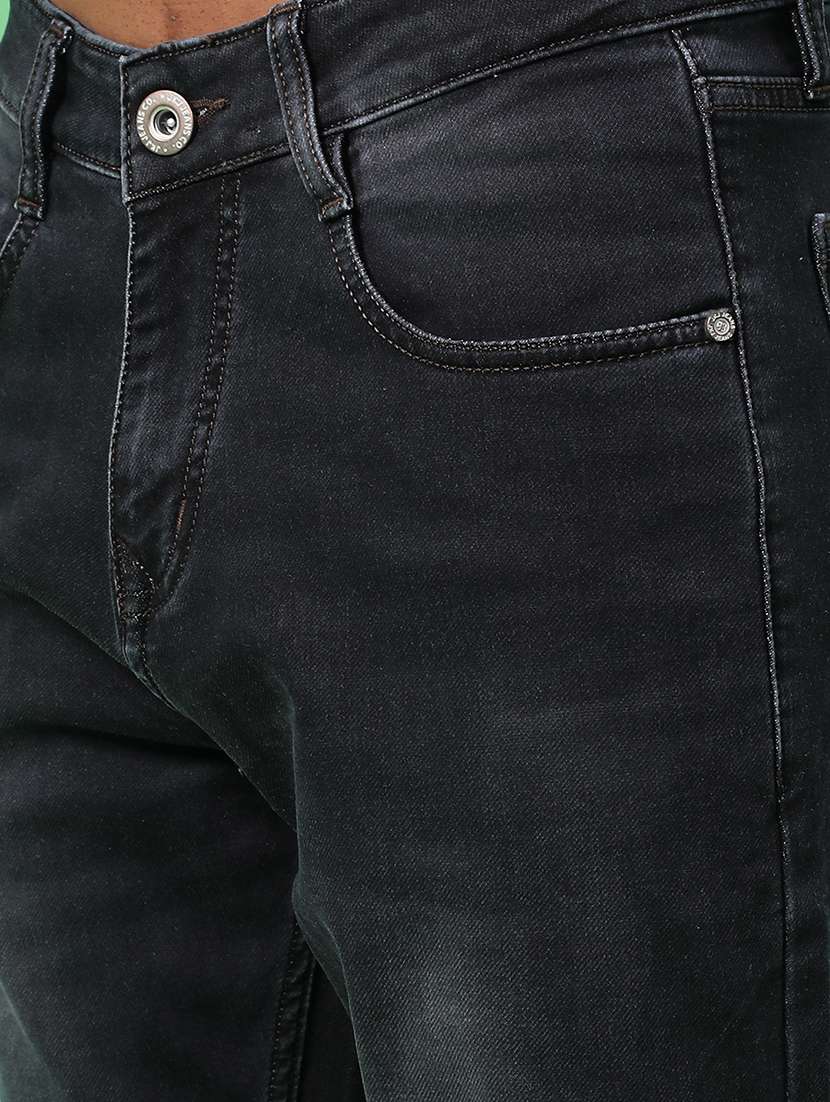 men washed mid rise full length jeans - 22063356 -  Standard Image - 5