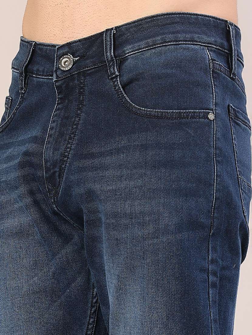 men washed mid rise full length jeans - 22063361 -  Standard Image - 5