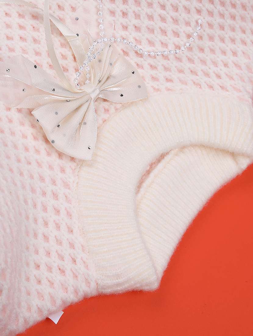 girls self designed long sleeve sweater - 22063465 -  Standard Image - 3