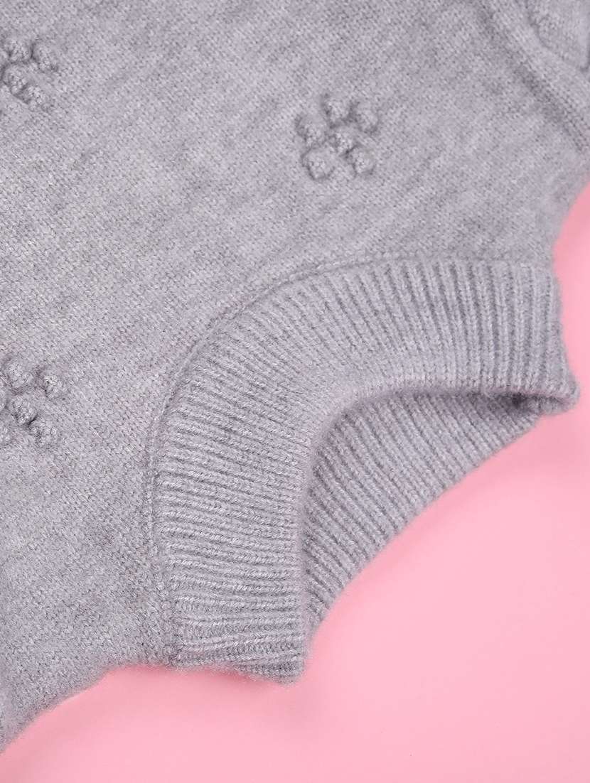 girls self designed long sleeve sweater - 22063475 -  Standard Image - 3