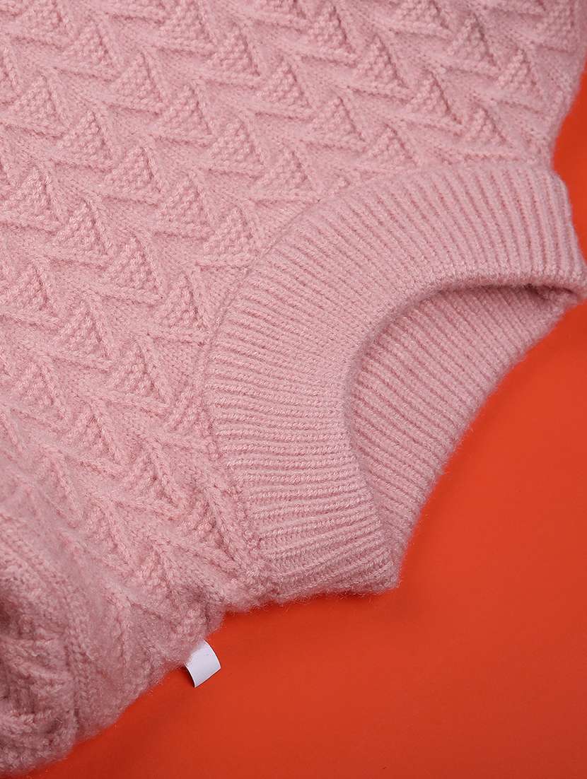 girls self designed long sleeve sweater - 22063476 -  Standard Image - 3